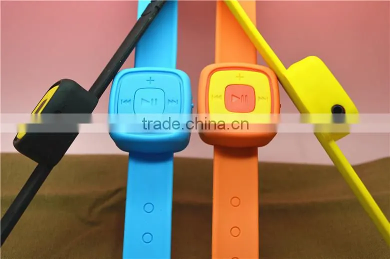 Fashion sport mp3 player , kids / students gift mp3, silicone wrist watch mp3