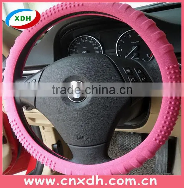 White Steering wheel cover/car steering wheel cover