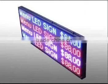 waterproof consistant quality high brightness cheap price Best Sell led moving message display sign