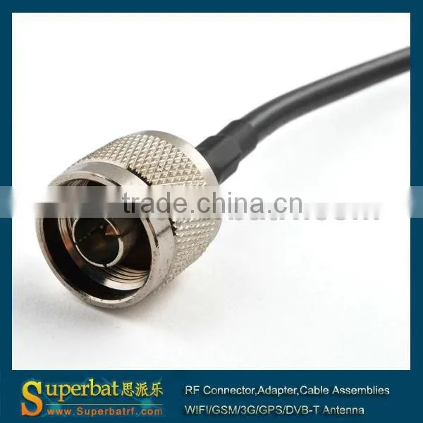 N male to BNC female with panel/flange cable tv set top box