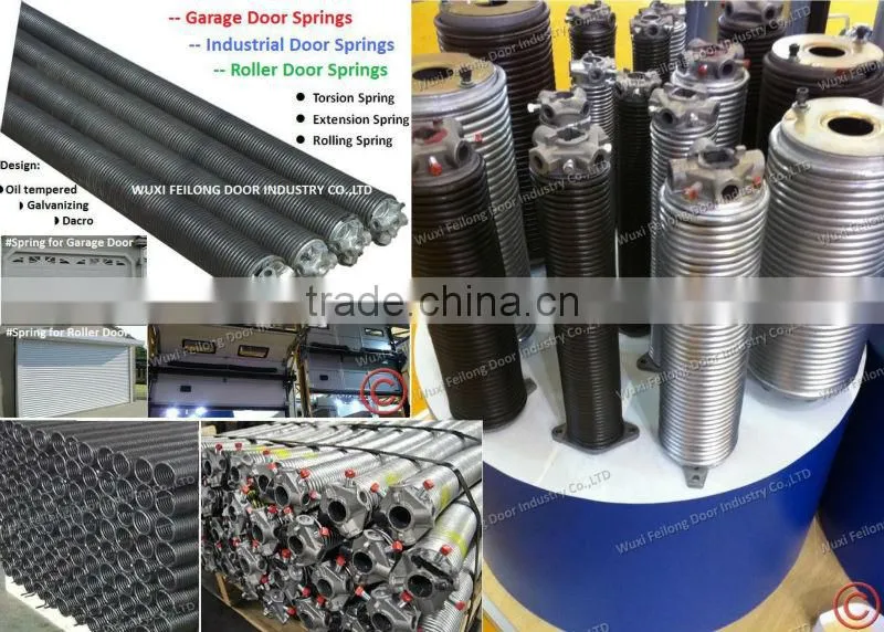 Garage Door Spring -- Sectional Door Spring -- Industrial Door Spring -- Roller Door Spring