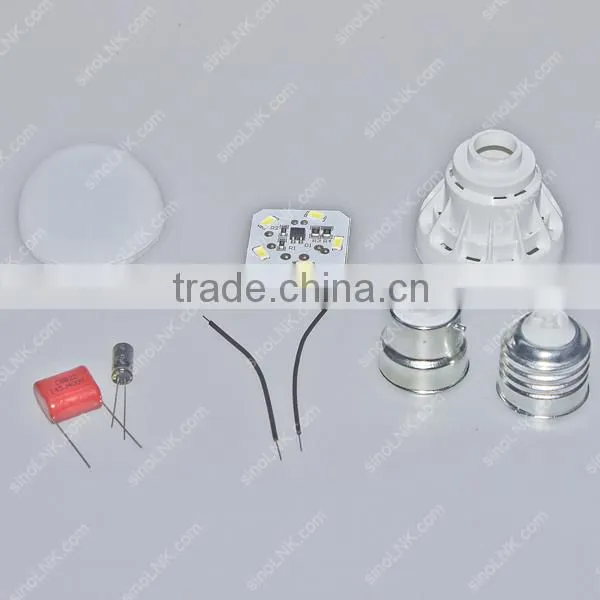 2016 new recommend IC driver led AC85V-265V factory supply SMD 5730 smd 5630 led chip Plastic light LED bulb SKD parts LAMP