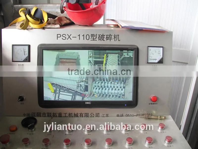Have good quality product of scrap steel shredder line