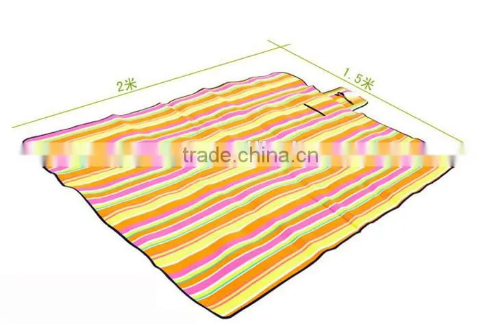 150x200cm Outdoor Foldable Beach Plaid Blanket Moistureproof Waterproof Baby Climb Plaid Blanket