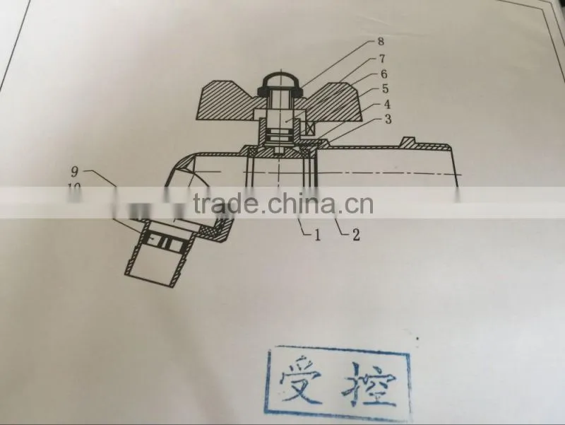 wholesale china factory brass lockable ball bibcock