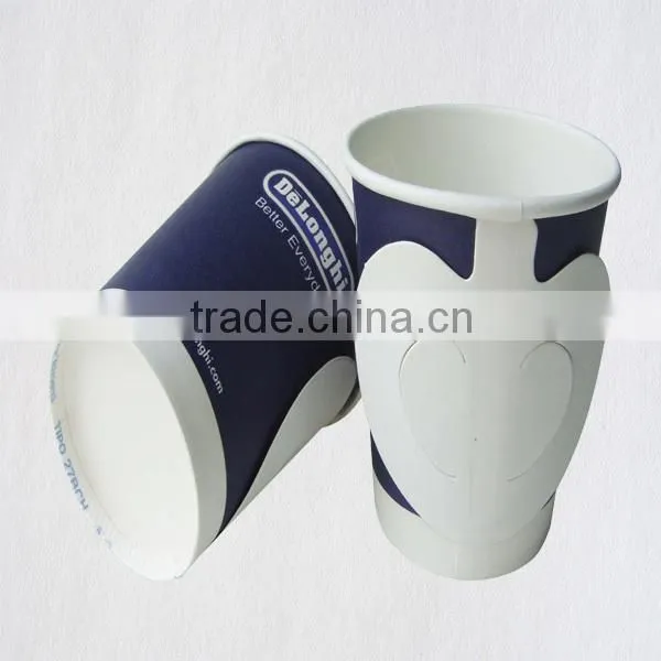 12oz vacuum style insulated paper cup hot coffee cup made in china paper cup