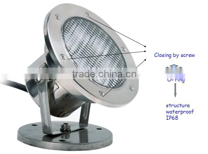 Durable ocean led underwater lights 12w,ip68 rgb led pool light