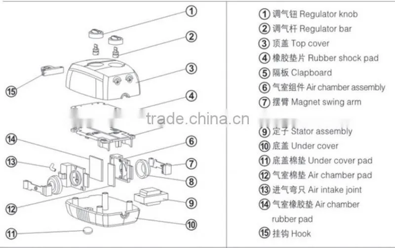 air pump aquarium AP-9902