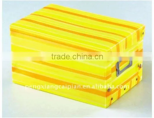 transparent plastic storage