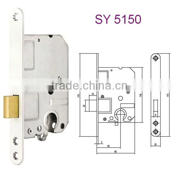 5150 Euro profile cylinder lock Stainless steel door lock netherland door lock pick in jiangsu
