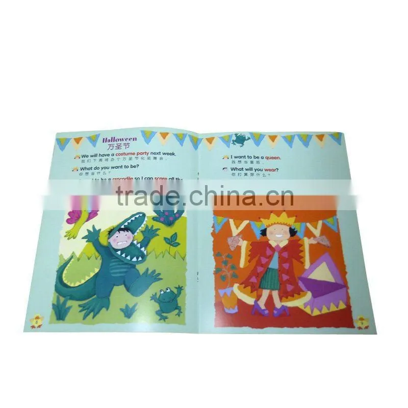 Kids language learning book pen reader