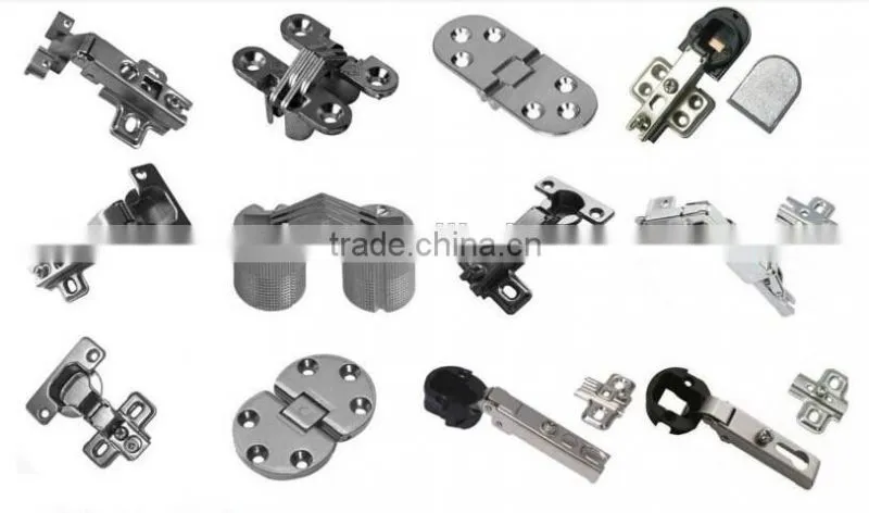 Yellow bright copper door hinges Bright light iron hinge