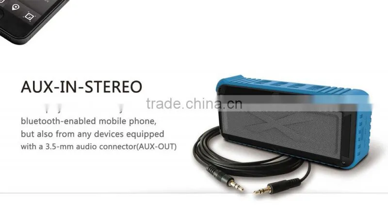 New Design Blutooth Speaker With Shockproof Dustproof Waterproof Funtion