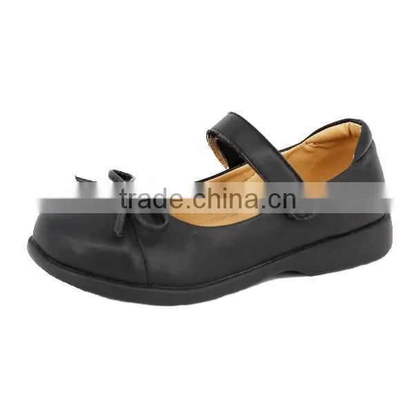New Japanese Style Children International School Uniforms Shoes with Bow Knot Decoration