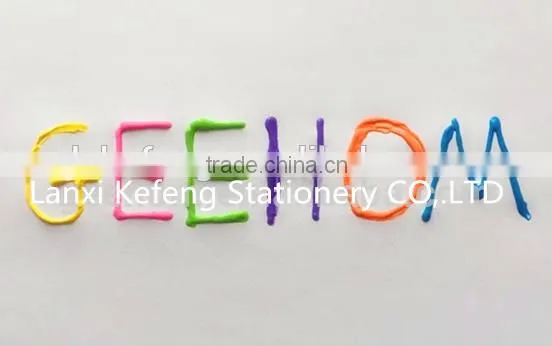 water color pens with roller stamp