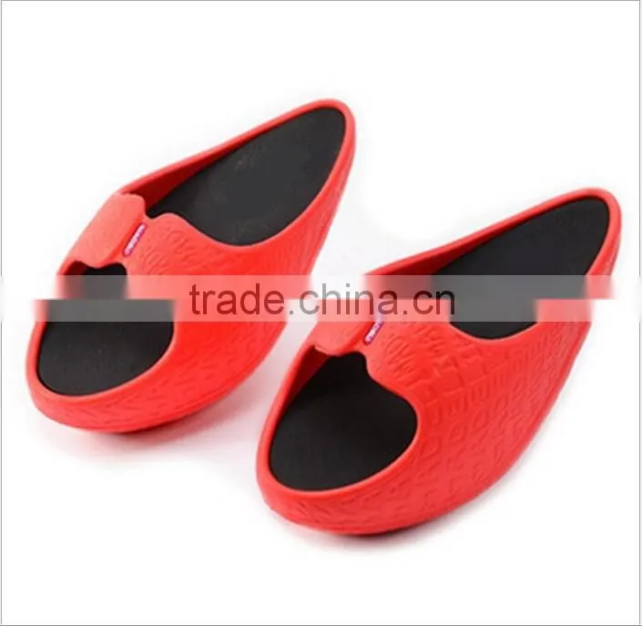 Women's Stovepipe Slimming Leg Beauty Foot EVA Body Shaper Shoes Slippers Sandal