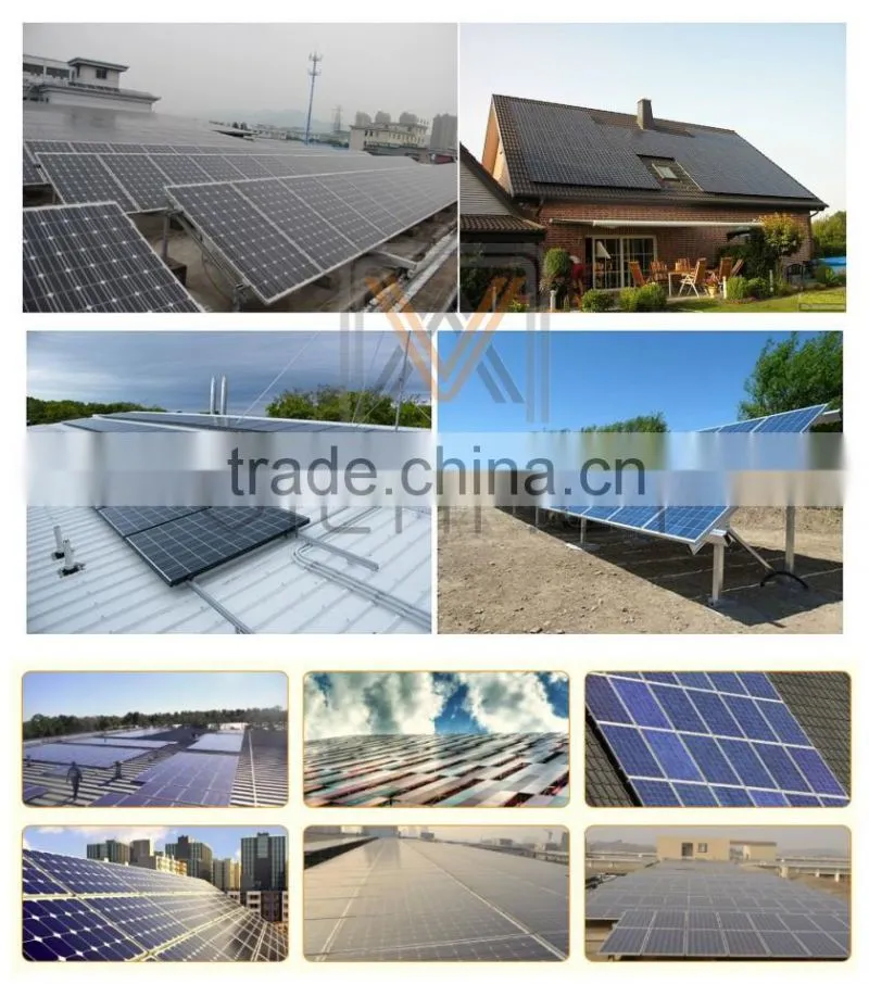 Factory direct sales 10 years low prices solar mounting system