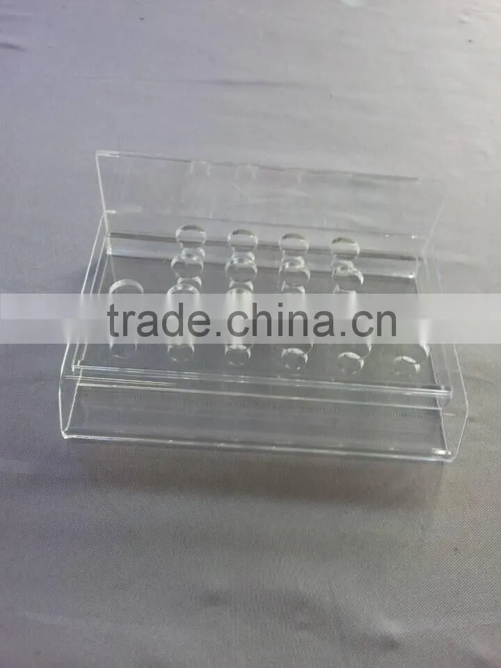 Acrylic material products manufacturer high quality multipurpose pencil box acrylic pen holders plexiglass pen case for