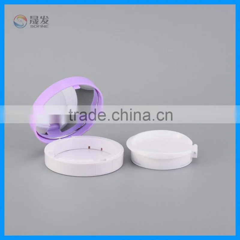 Empty bb cushion Compact Powder powder case With Mirror For Face Makeup Packaging