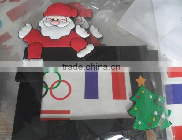 OEM popular soft pvc Christmas photo frame