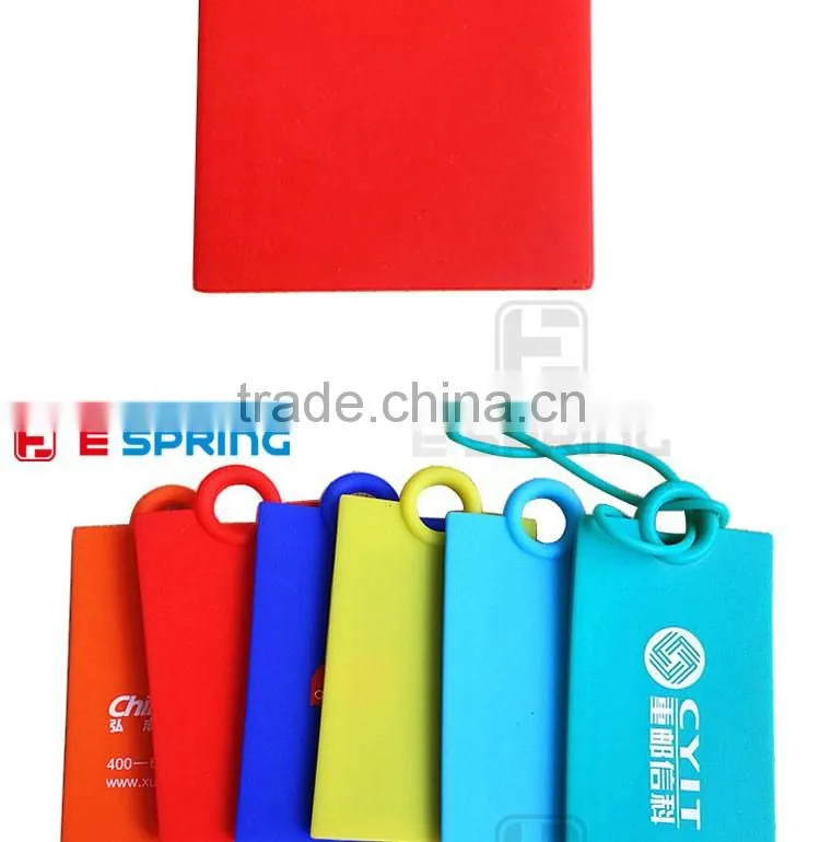 Customized Logo HOT Suitcase Silicone Luggage Tags ID Address Holder Silicone Identifier Label