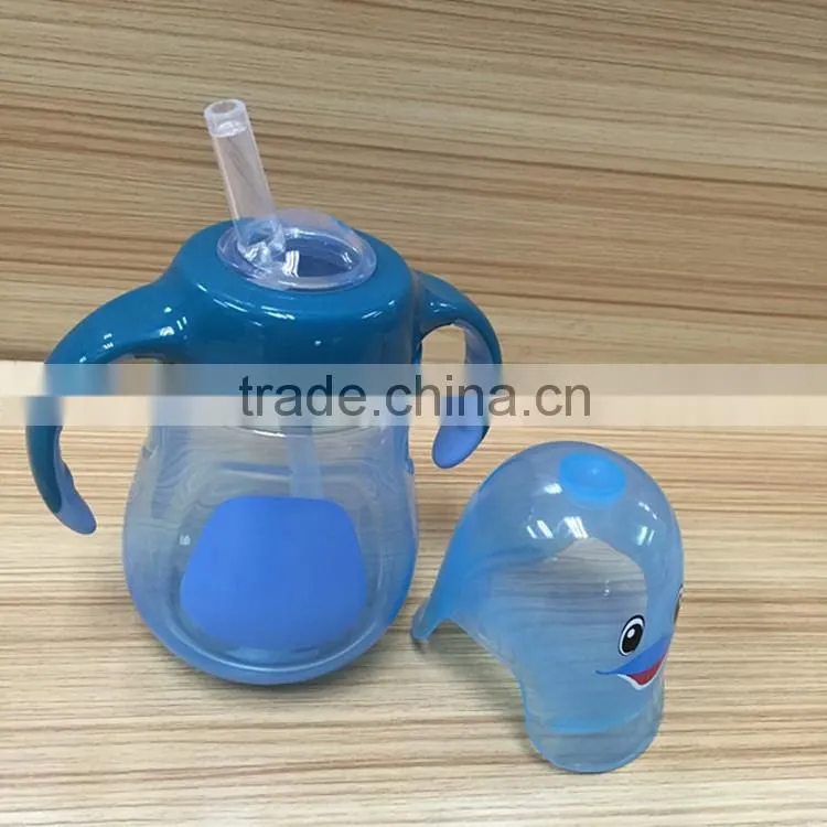 Cartoon Owl New Design Babies Plastic Adult Sippy Cup For Kids