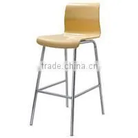 Black High Quality Wood and Metal Chair for Dining Rooms
