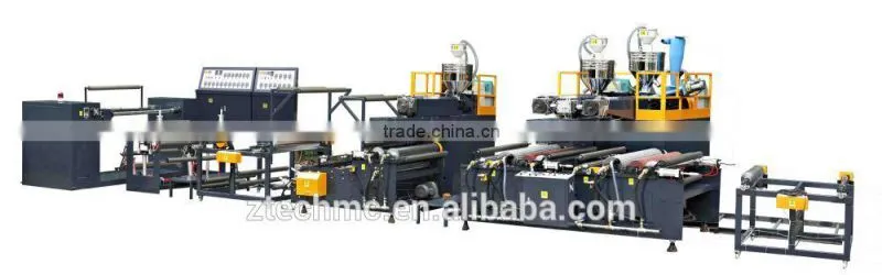 ZT 5 layers model PE air bubble film lamination machinery