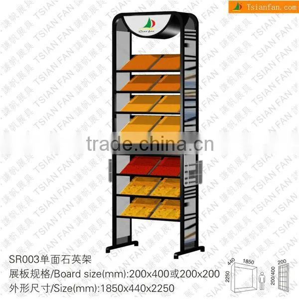 SR003 Metal Ceramic Stone Tile Display Rack