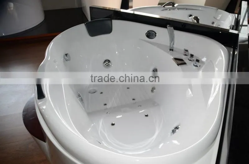 Plastic step shower massage tub