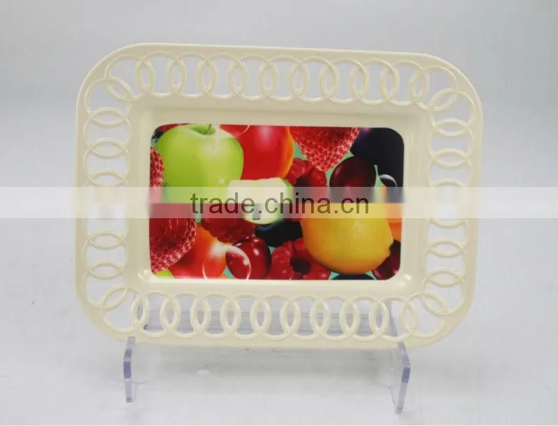 plastic round plate