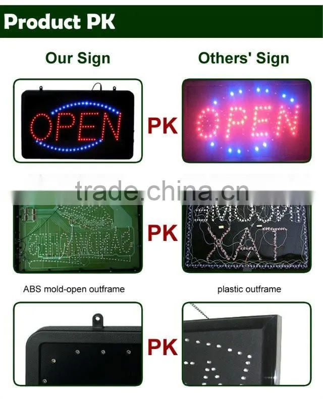 Flashing Neon Lighted Bo Ba Tea Led Animated Shop Business Sign
