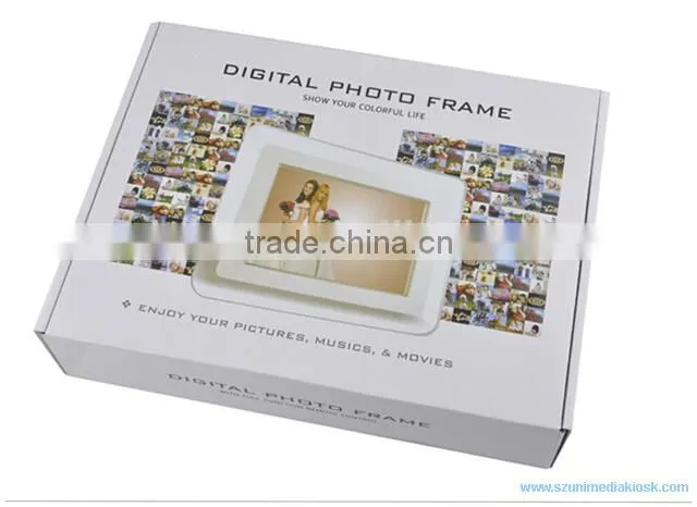 SD card type 7 inch wedding photo digital frame
