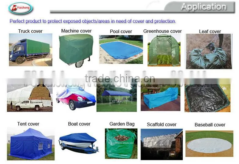 recycled plastic sheet tarpaulin