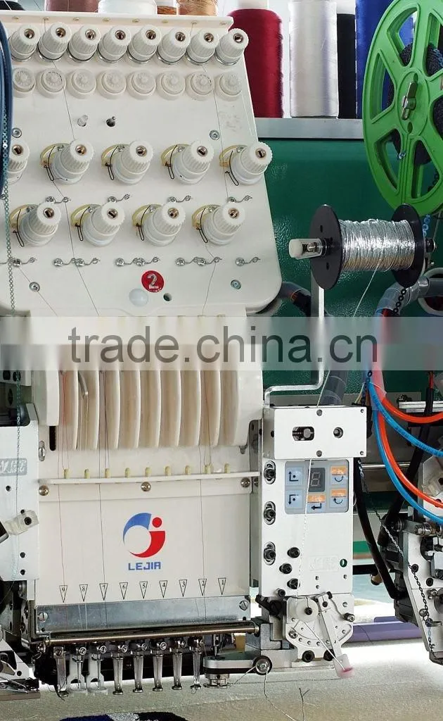2 head embroidery machine