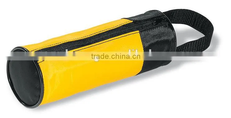 Round pencil case pencil bag for school kids in red color