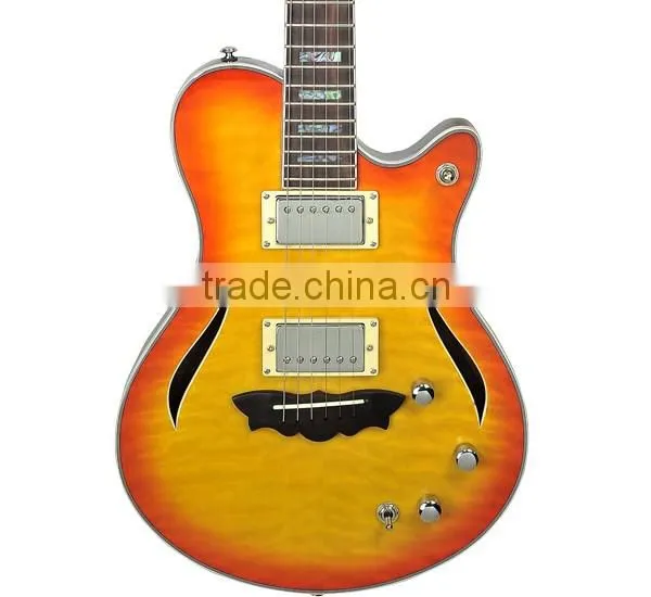 Factory production Mahogany jazz guitar best price
