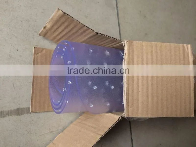 Smooth Clear Studded Chair Mat For Thick Carpet , Office Floor Protection Mats