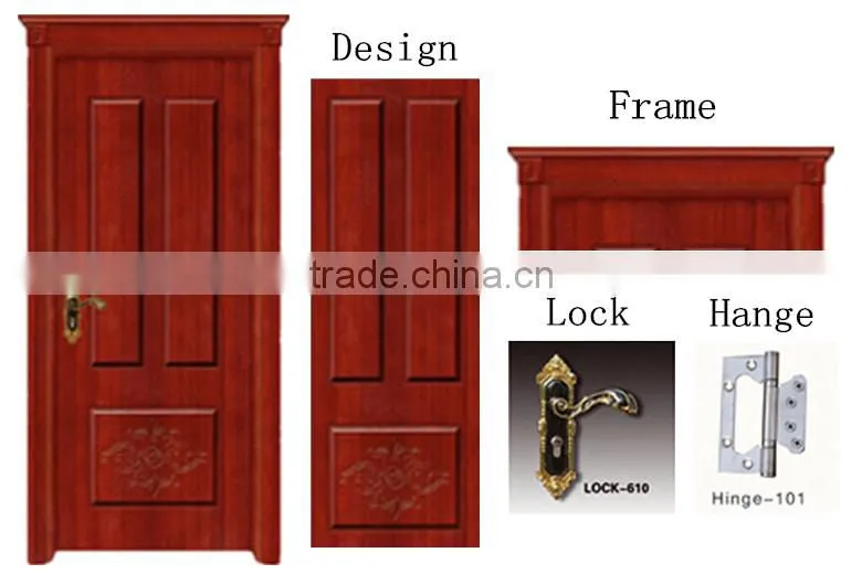 home design mdf pvc armor door