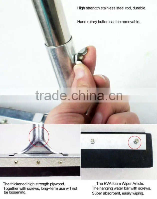 Newest stainless cleaning floor mop wiper