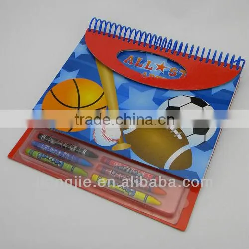 New style spiral notebook with sticky note and pen holder