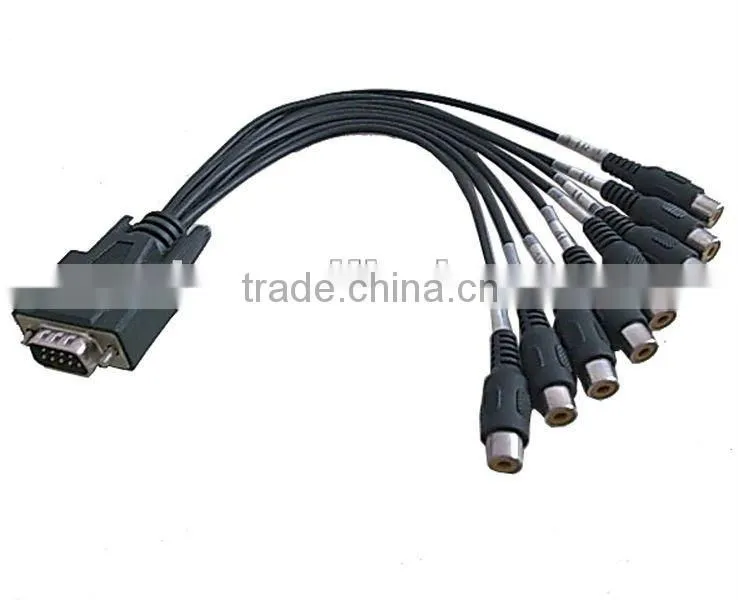 OEM VGA black color bnc to vga converter box