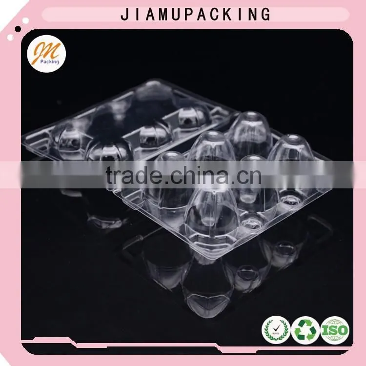 Cheap disposable clear plastic quail egg tray