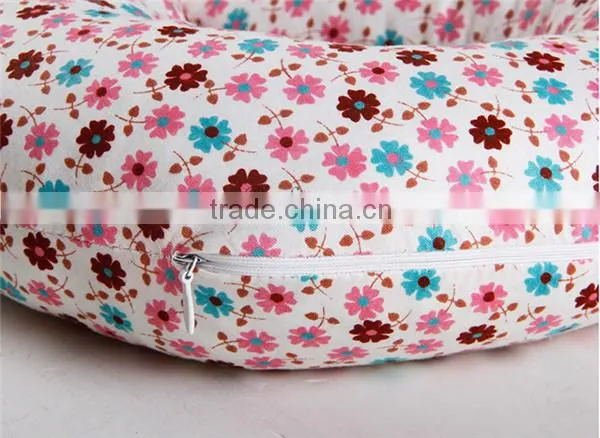 hot sell fashion 100% cotton u shape pillow / neck pillow/neck pillow case