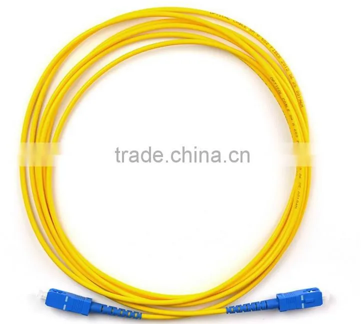 SC to SC Singlemode Fiber Optic Patch Cord