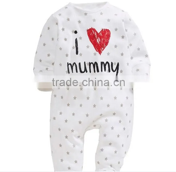 new design hot sale printing baby romper cute baby clothes