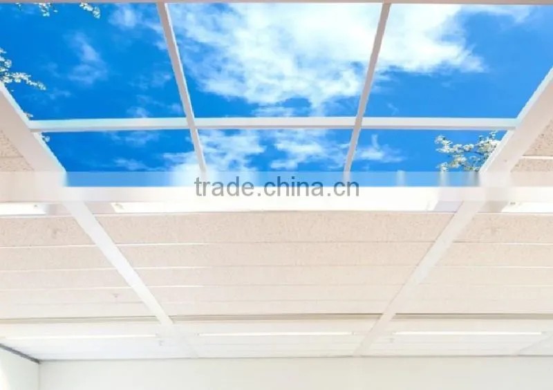 led 600x600 ceiling panel light 2ft x 2ft 36w led blue sky ceiling panel