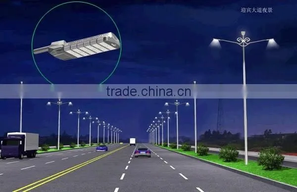 Meanwell Driver 5 module cob 250w solar auto-sensing motion sensor led street light
