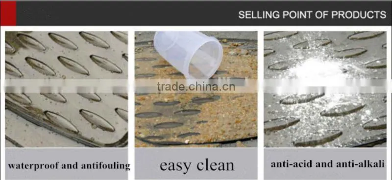new pvc with carpet material car mat