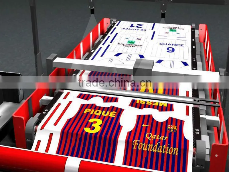 Printed Fabric Laser Cutting Machine with Vision System